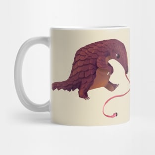 Pangolin Eating an Ant Mug